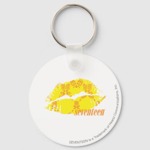 Chaveiro Damask Yellow-Orange