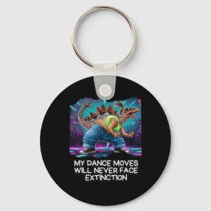 Chaveiro Dança do Dinossauro Dança Divertida do Dino 