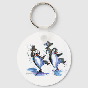Chaveiro dança dos pinguins