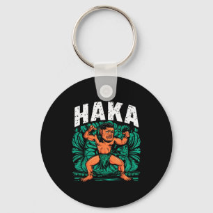 Chaveiro Dança Haka Engraçada Roupa Cultura Maori