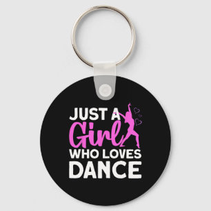 Chaveiro Dança legal Para Meninas Mulheres Dançarinas Hip H