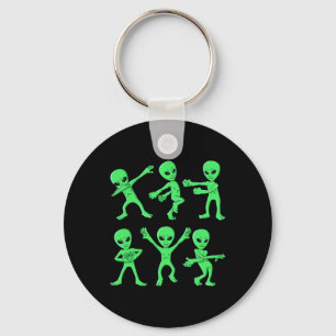 Chaveiro Dançando Aliens Dançando Desafio Meninas Crianças