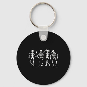 Chaveiro Dançando esqueletos Desafio de dança de Halloween 