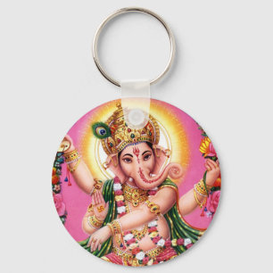 Chaveiro Dançando Lord Ganesha