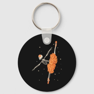 Chaveiro Dançando Skeleton Ballerina Balé Dance Halloween