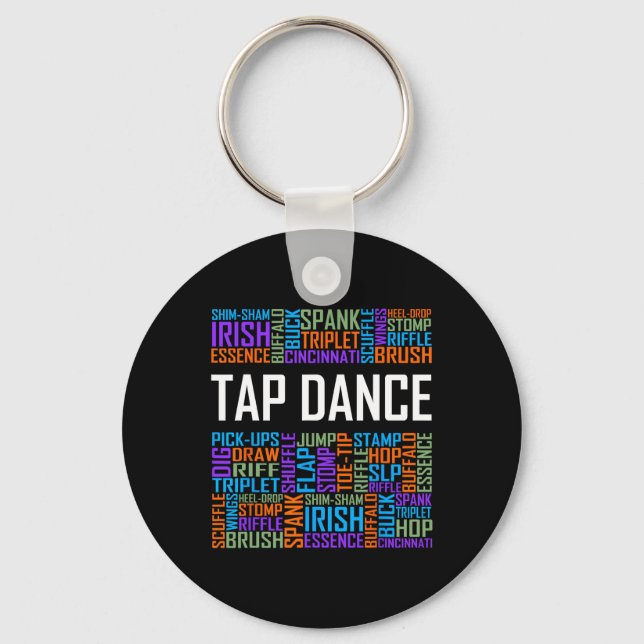 Chaveiro Dançarinas De Tap Dançarinas Dançarinas Dançarinas (Frente)