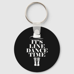 Chaveiro Dançarino de dança de linha dançarino de música co