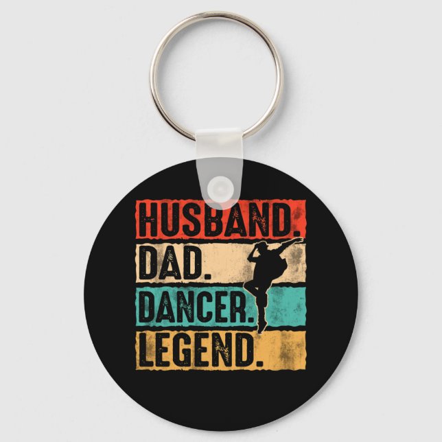 Chaveiro Dançarino de Legenda do Pai Marido (Frente)