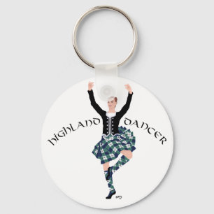 Chaveiro Dançarino escocês Highland Fling