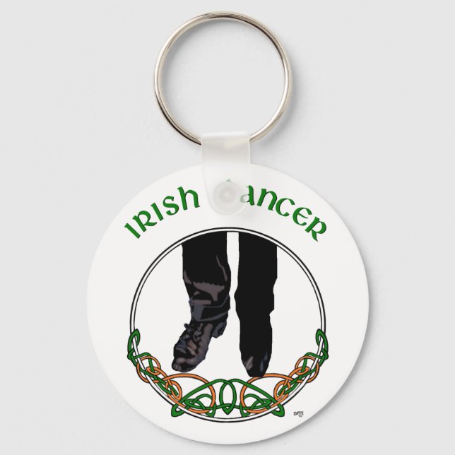 Chaveiro Dançarino Irlandês de Step - Masculino (Frente)