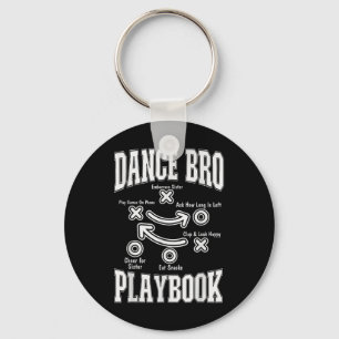 Chaveiro Dance Brother Playbook Comp Engraçado Dançando Org