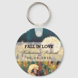 Chaveiro Dandelion Flower Weding Favor KeepsasaChaveiro