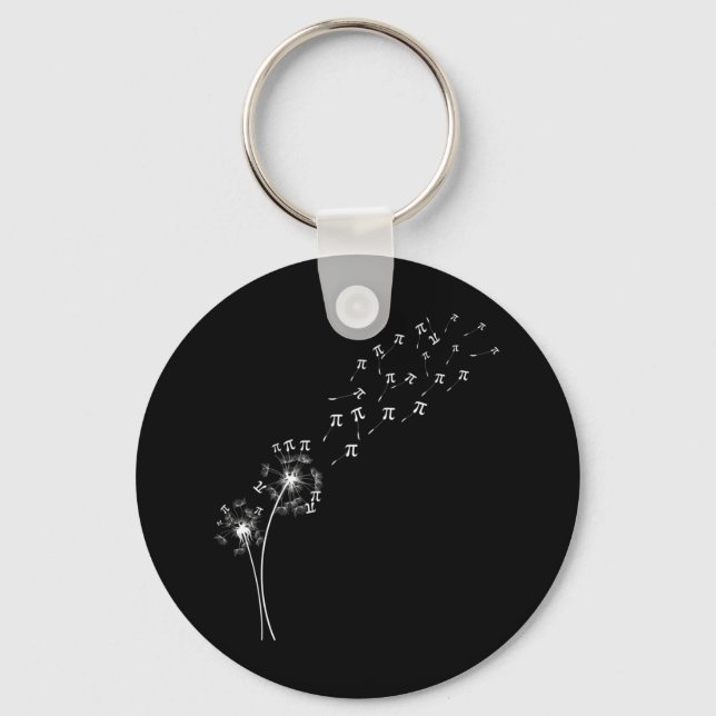 Chaveiro Dandelion Pi Day Flower Floral Tree Maover (Frente)