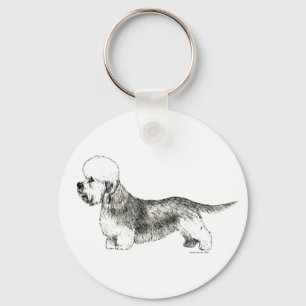 Chaveiro Dandie Dinmont Terrier