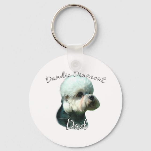 Chaveiro Dandie Dinmont Terrier Pai 2 (Frente)