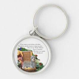 Chaveiro Dandie Dinmont Terrier Summer Jarden Art