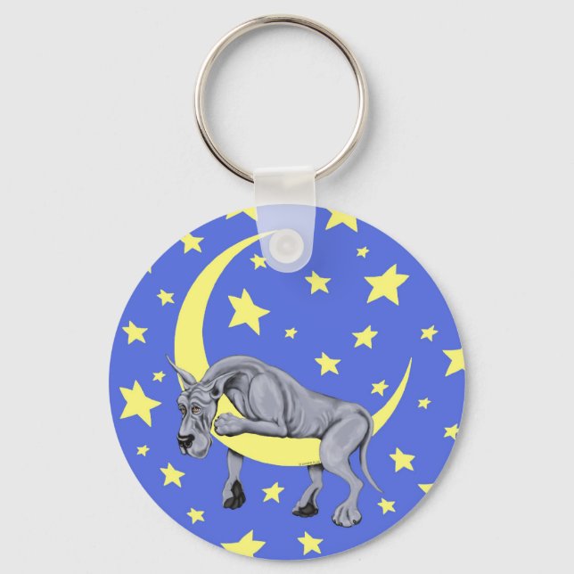 Chaveiro Dane Azul Grande Twinkle (Frente)