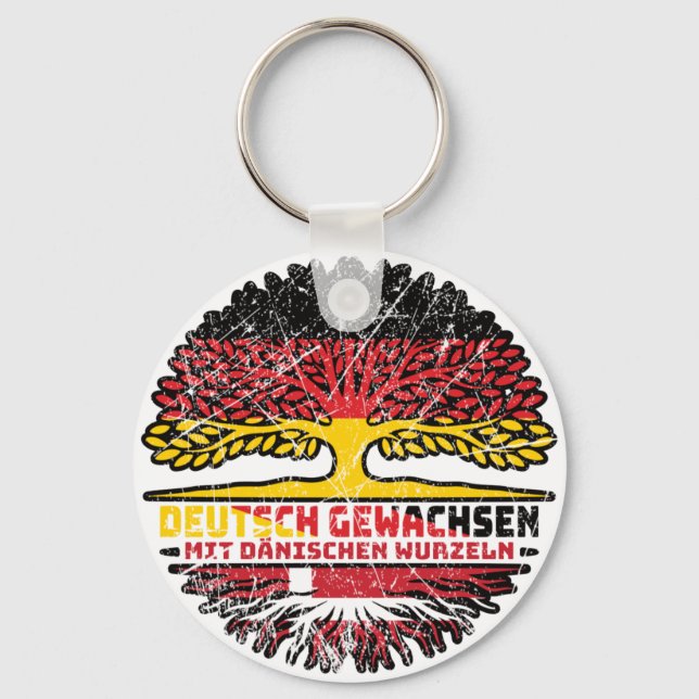 Chaveiro Dänemark Dänisch Deutsch Deutschland Baum Wurzel (Frente)
