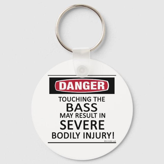 Chaveiro Danger Bass (Frente)
