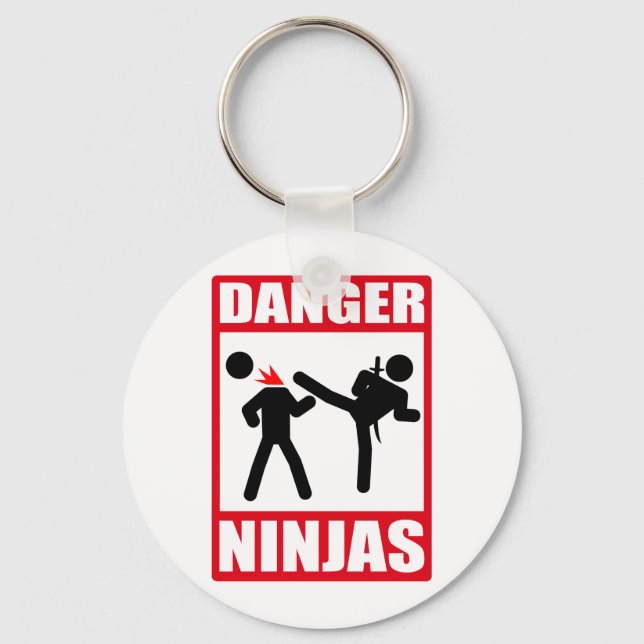 Chaveiro Danger Ninjas (Frente)
