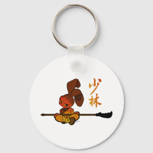 Chaveiro dao kwan do coelho do shaolin do ferro