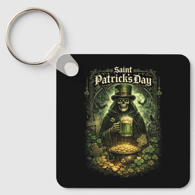 Chaveiro Dark Luck of Saint Patrick (Frente)