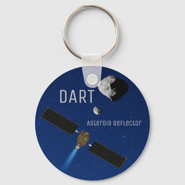 Chaveiro DART Asteroide Defletor Espacial (Frente)