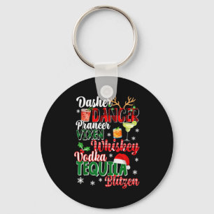 Chaveiro Dasher Dancer Prancer Vixen Moscato Vodka Tequila