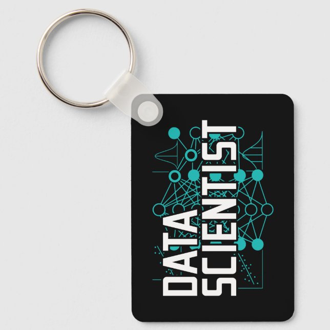 Chaveiro Data Scientist Data Analyst Gift (Frente)