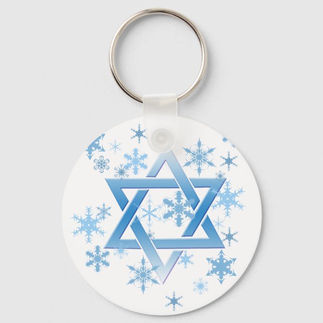 Chaveiro david de inverno (Frente)