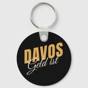 Chaveiro Davos Geld ist Schweiz Satire de Esqui Sátira