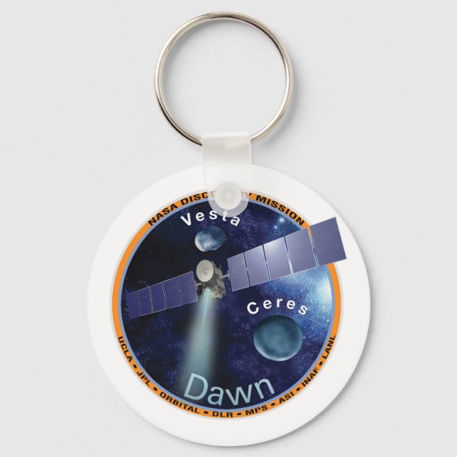 Chaveiro Dawn Mission Patch (Frente)