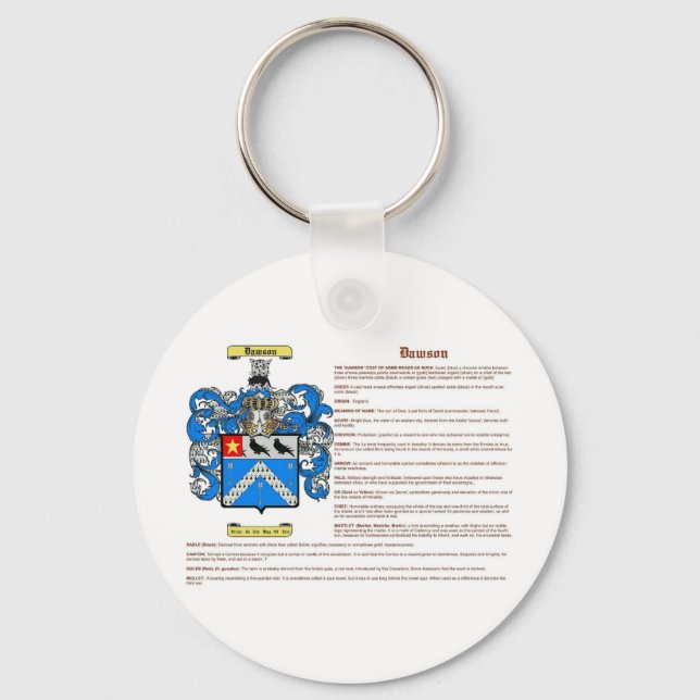 Chaveiro Dawson (inglês(significado)) (Frente)