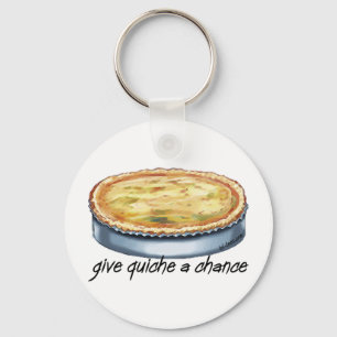 Chaveiro Dê a quiche uma possibilidade