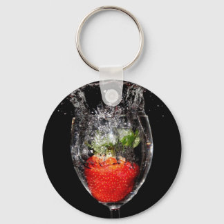 Chaveiro de abertura de morango