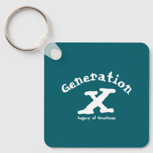Chaveiro de acrílico geração X