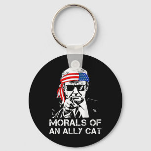 Chaveiro De Ally Cat Funny Trump 2024 Trump Presidente