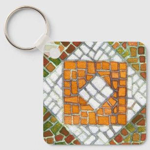 CHAVEIRO de alumínio quadrado MOSAIC AUTUMN