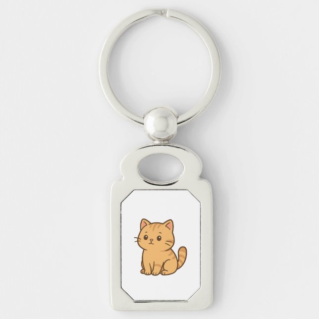 chaveiro de amante de gatos (Frente)
