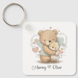Chaveiro de Amor de Urso de Teddy Personalizado