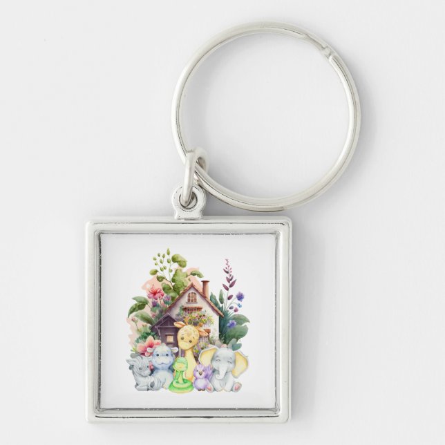 Chaveiro de animais de estimação (Frente)