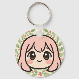 Chaveiro de Anime Menina Kawaii Fofa – Chibi Paste