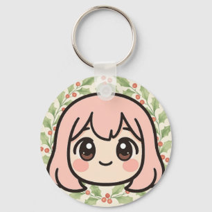 Chaveiro de Anime Menina Kawaii Fofa – Chibi Paste