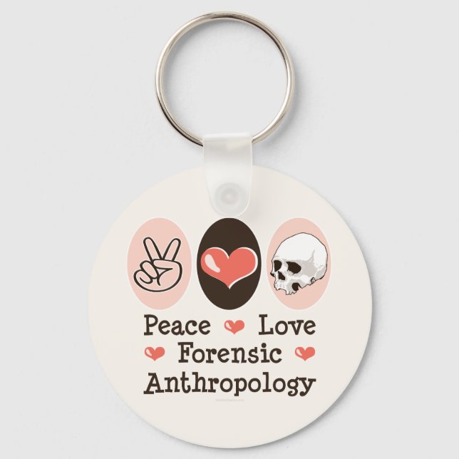 Chaveiro de Antropologia Forense de Paz (Frente)