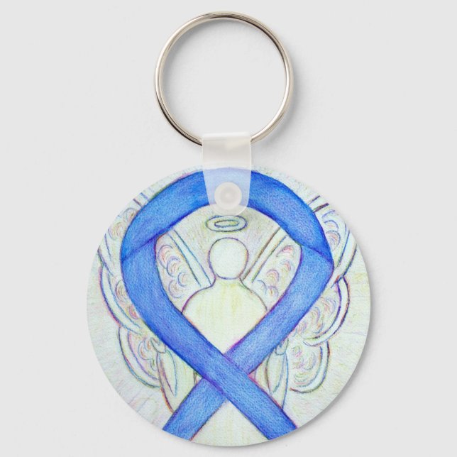 Chaveiro de Arte Personalizada do Anjo de Sensibil (Frente)