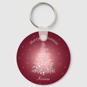 Chaveiro de Árvore de Natal Shimmering