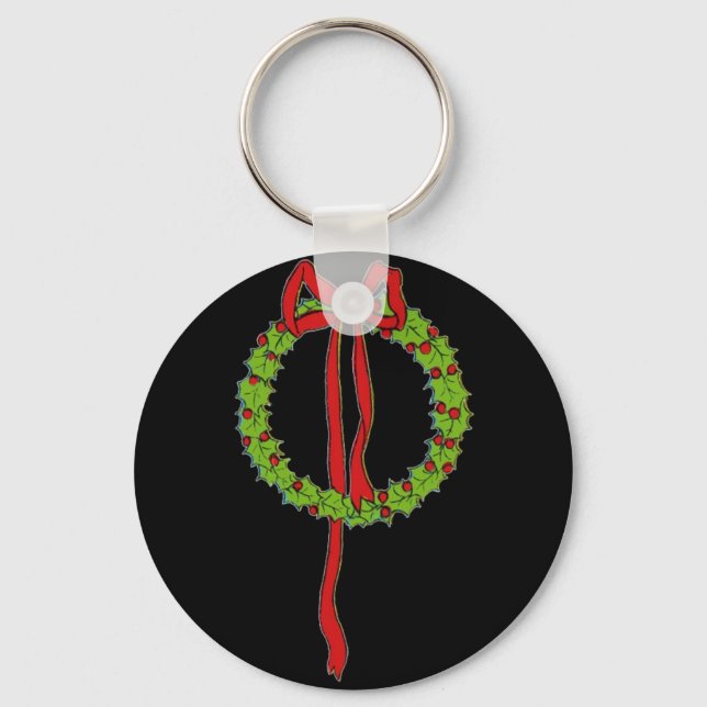 Chaveiro de Árvore Natal (Frente)