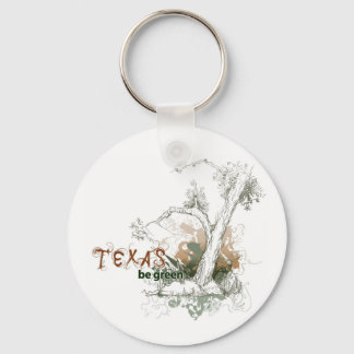 Chaveiro de Árvore Verde do Texas