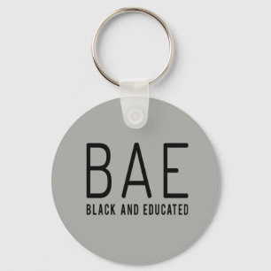 CHAVEIRO de BAE Preto e Educado