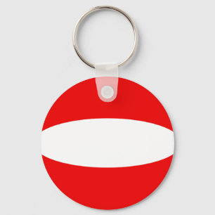 Chaveiro de Bandeira de Fisheye